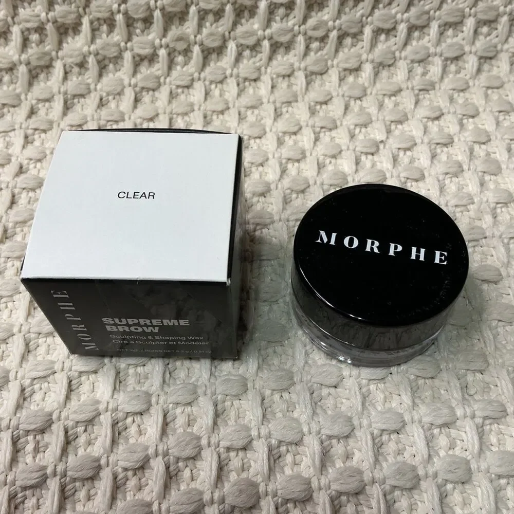 Morphe Supreme Brow Sculpting & Shaping Wax Clear 6.2g 0.21oz Vegan Formula
